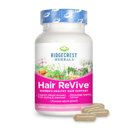 Every Day Is A Good Hair Day with Ridgecrest Herbals Hair ReVive