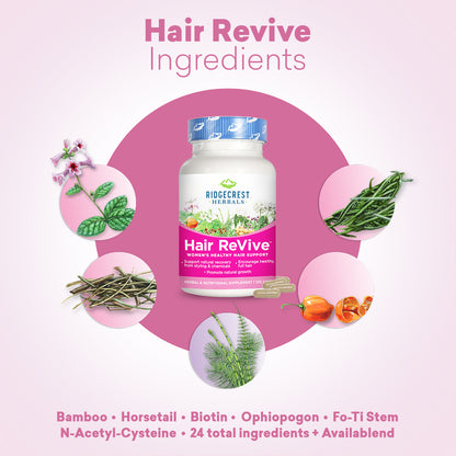 Every Day Is A Good Hair Day with Ridgecrest Herbals Hair ReVive