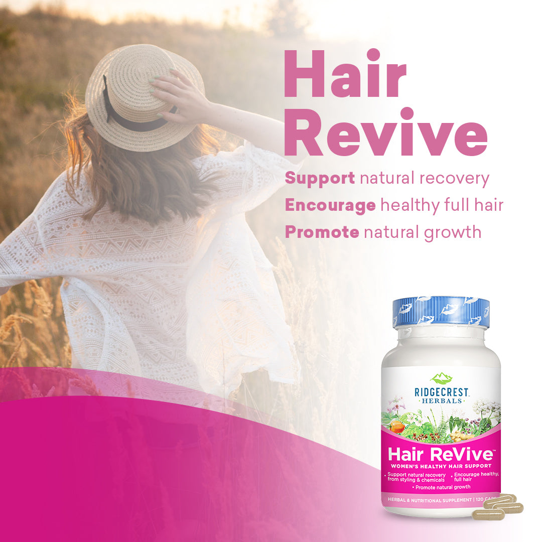 Every Day Is A Good Hair Day with Ridgecrest Herbals Hair ReVive